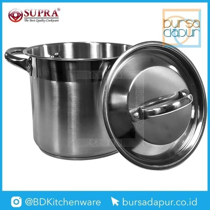 [Ready Stock] Supra Stainless Steel Horekaru Pot 20 Qt