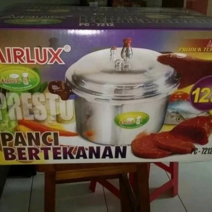 [New] Panci Presto Airlux 12 Liter
