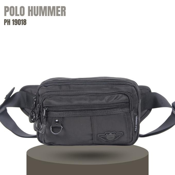 Tas Pinggang Pria Bisa Diselempang POLO HUMMER