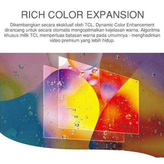 [Best Quality] Led Tv Tcl 43 Inch 43A10 Smart Android Uhd 4K Tv Garansi Resmi
