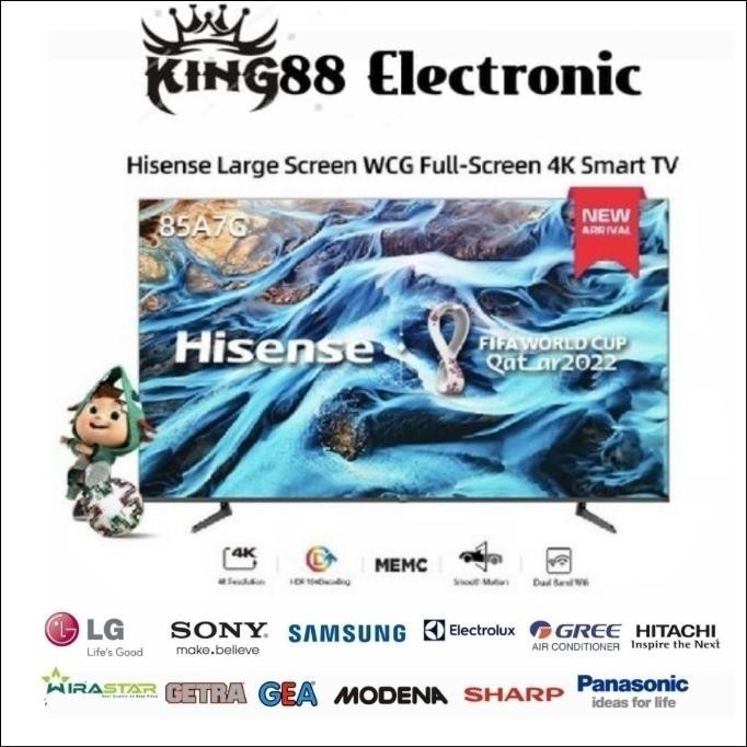 [Garansi] Hisense 85A7G Led Smart Tv 85 Inch Uhd 4K Large Screen Wcg