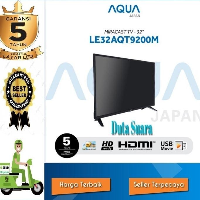 [Garansi] Aqua Japan Led Tv Digital 32 Inch Le32Aqt9200M / 32Aqt9200 Digital Tv