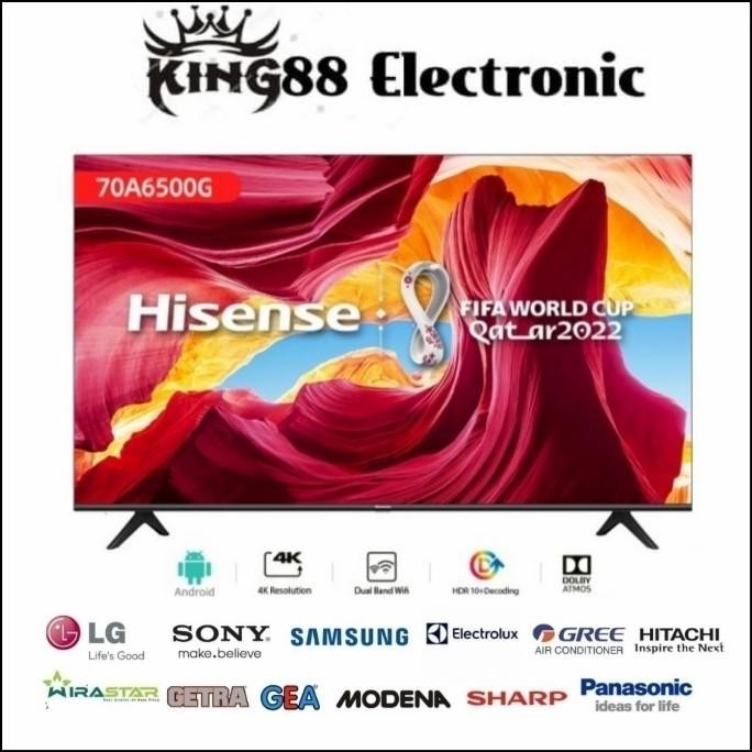 [Best Quality] Hisense 70A6500G Led Smart Android Tv 70 Inch 4K Uhd Bezelless