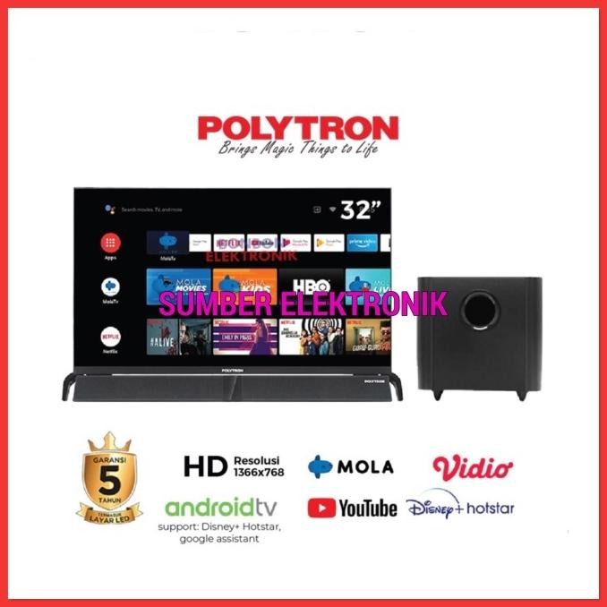 [New] Led 32 Polytron Android Tv Soundbar