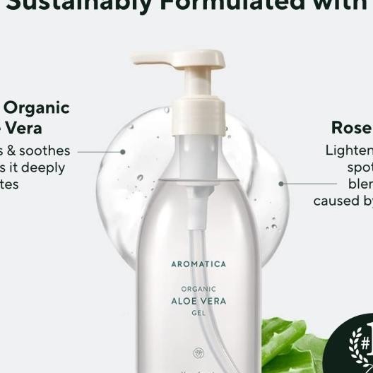 Aromatica Organic Aloe Vera Gel 300 Ml