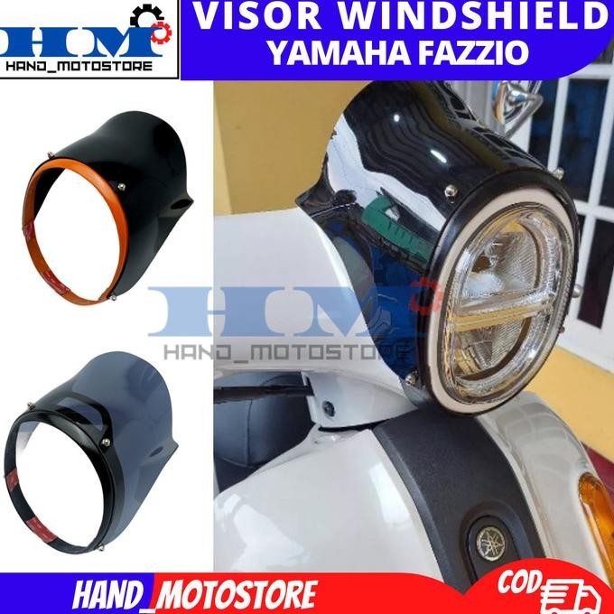 [Cod] Visor Windshield Fazzio / Cover Windshield Fazzio /Topi Headlamp