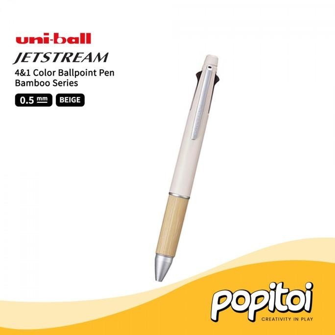 

HARGA DISC - Uniball Jetstream 4&1 Bamboo Series Multi Pen Ballpoint Uni Ball