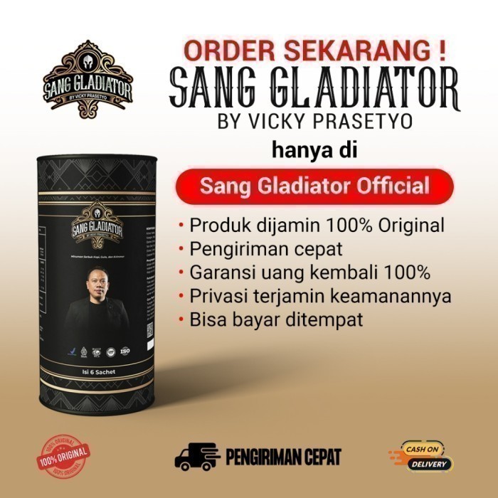 

Kopi Gladiator Original Stamina Pria Top Coffee Virale Muncar Mocer K02