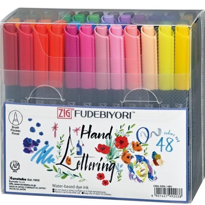 

HARGA DISC - ZIG FUDEBIYORI Set 48 Colours (CBK-55N/48V)