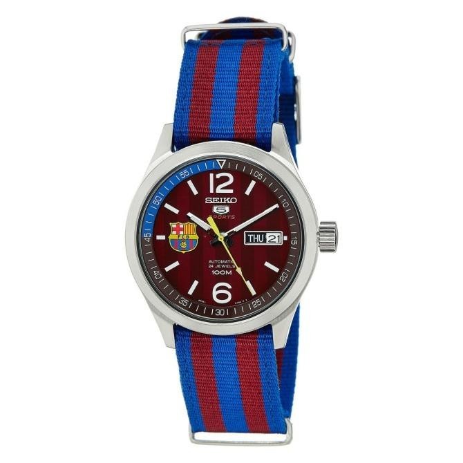 [New] Jam Tangan Pria Seiko 5 Barcelona Sports Srp305K1 Automatic Srp305