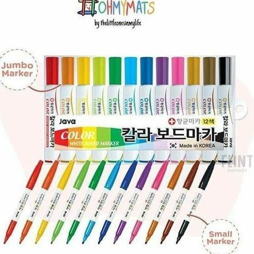 

TERMURAH - OHMYMATS oh my mats spidol jumbo maker small colouring by Littleonesin