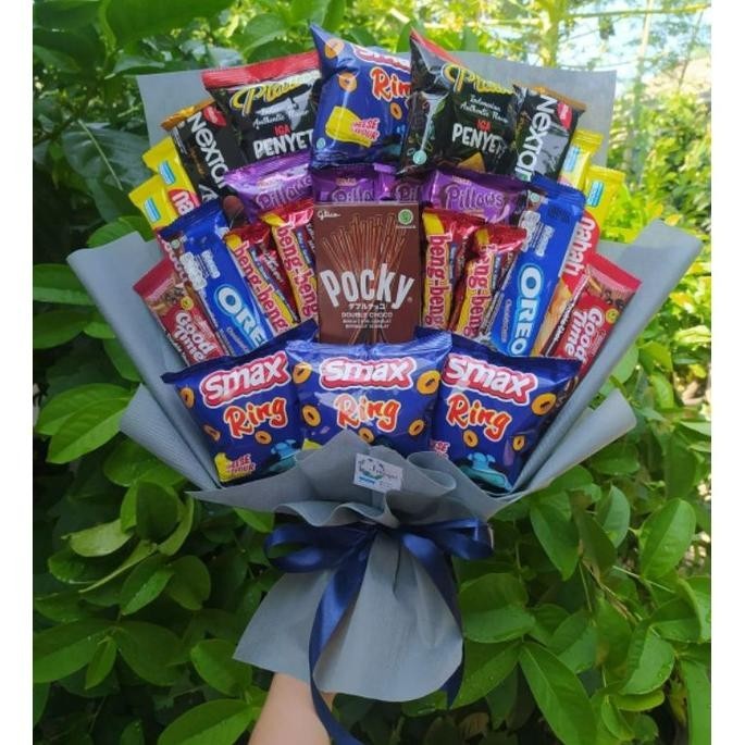 

Premium (B) Buket Big Premium Pocky Coklat Besar/Paket/Bingkisan Snack Ulang Tahun/Ultah/ Wisuda/Kado/Hadiah BisaCod