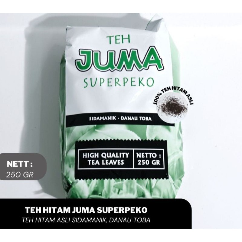 

Teh Juma Sidamanik teh hitam 250 gr