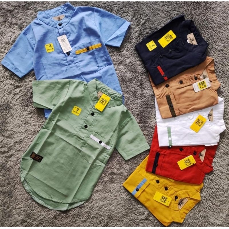 [Bahan halus dan Nyaman] BAJU KURTA ANAK BOOMBOOBEE USIA 2-9TAHUN