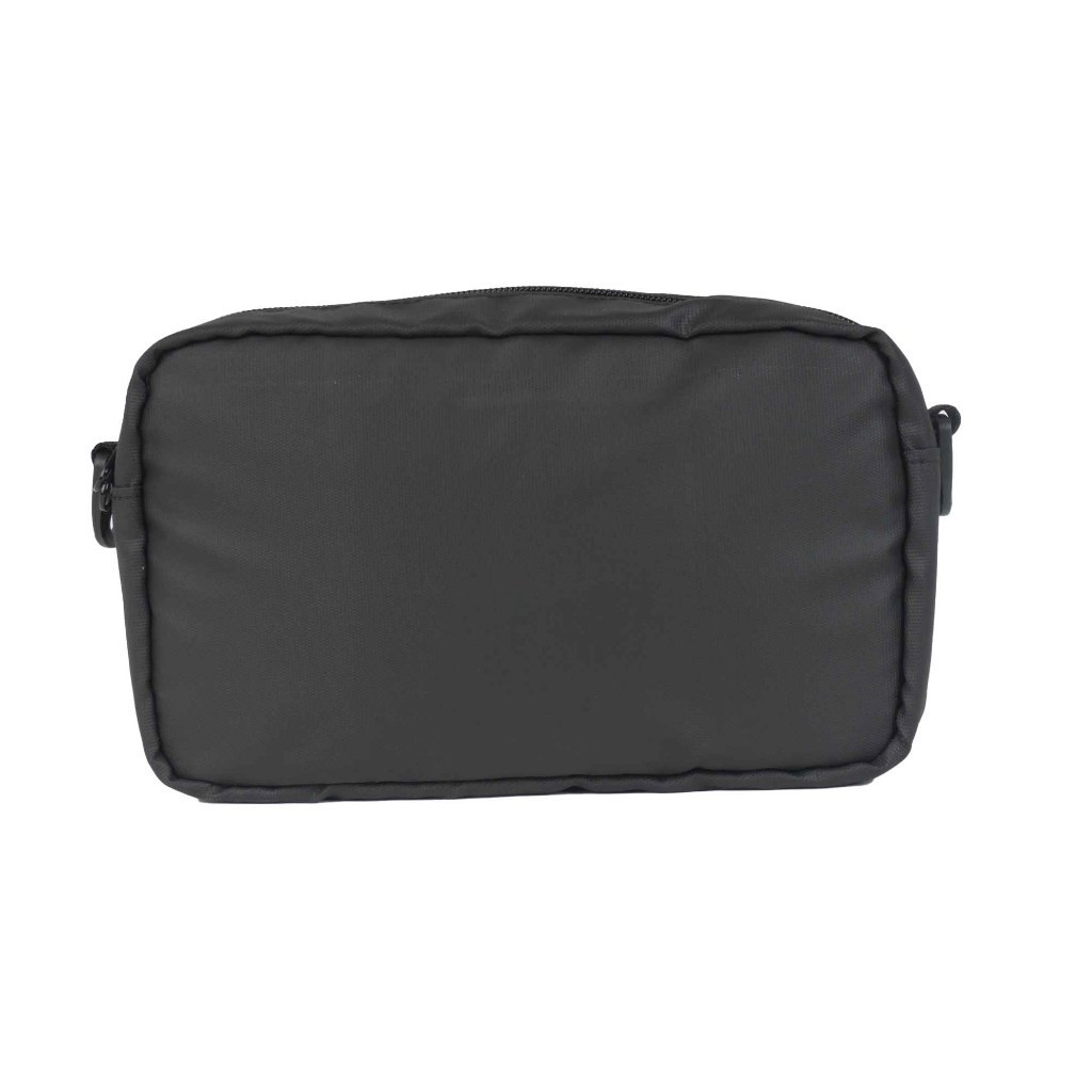 Troy Company Sling Bag Compact Black Quotes - Slingbag Hitam Tas Selempang Hitam SBD 2280