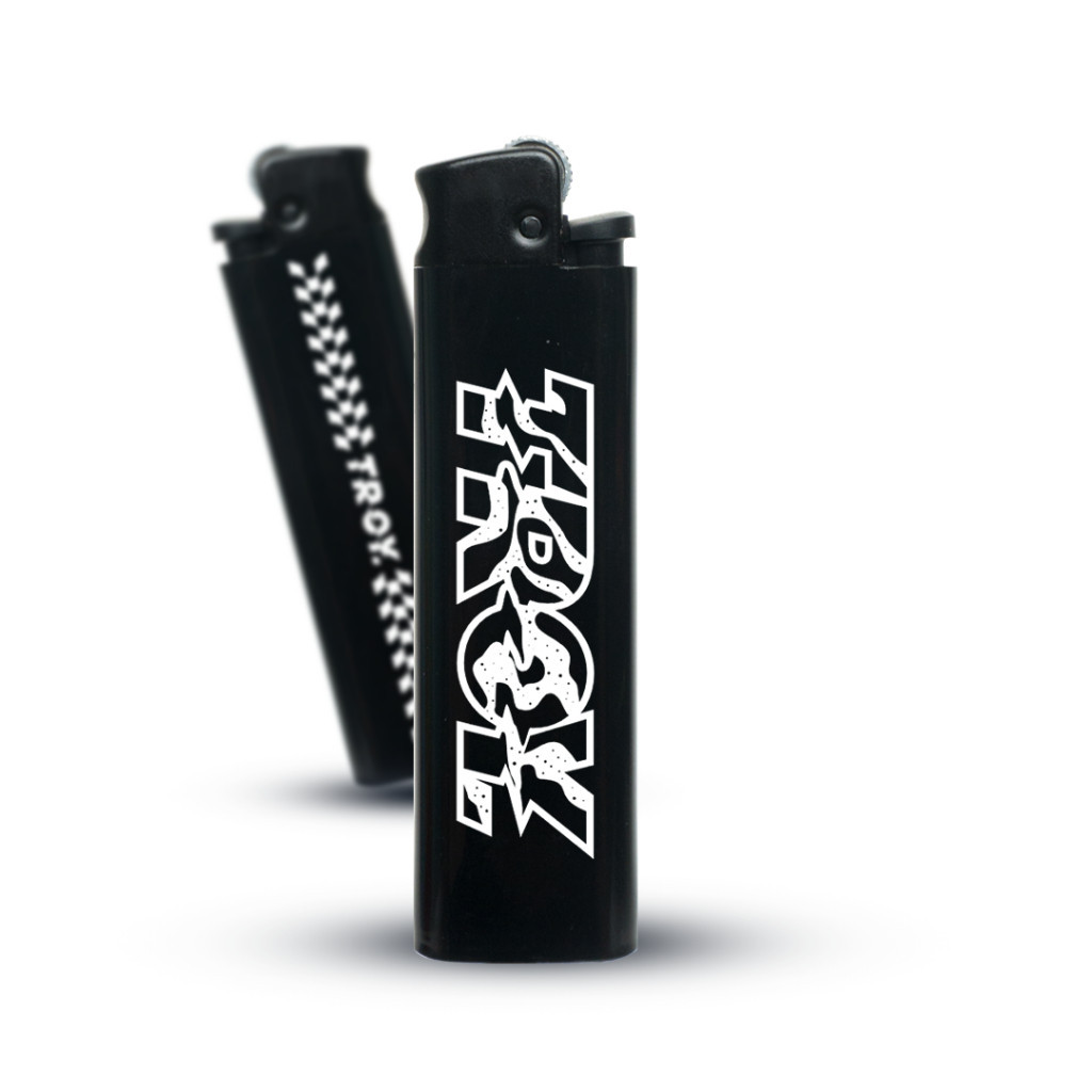 Troy Company Lighter Black Hitam KA 208