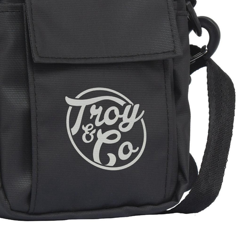 Troy Company Mini Sling Bag Black Timeless Elegance - Tas Selempang Hitam SB 2394