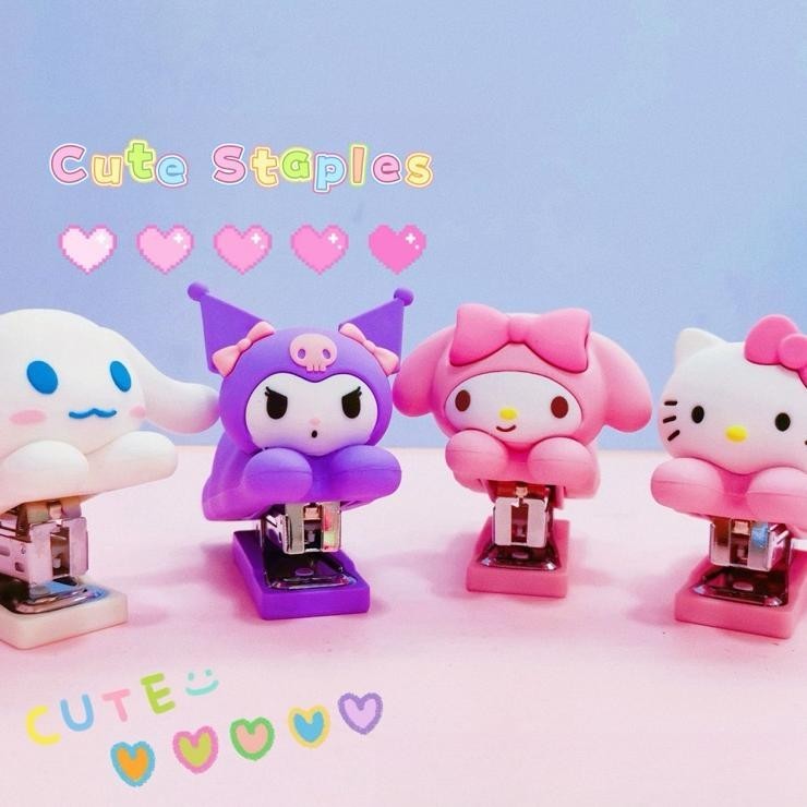 

Staples 3D Sanrio Big Size | Hekter Cute Melody Kuro Cinnamoroll Hello Kitty