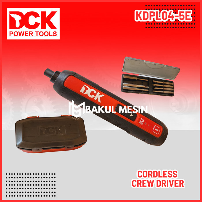 Dck Kdpl04-5E Mesin Bor Obeng Baterai Cordless Screw Driver Kdpl 04-5