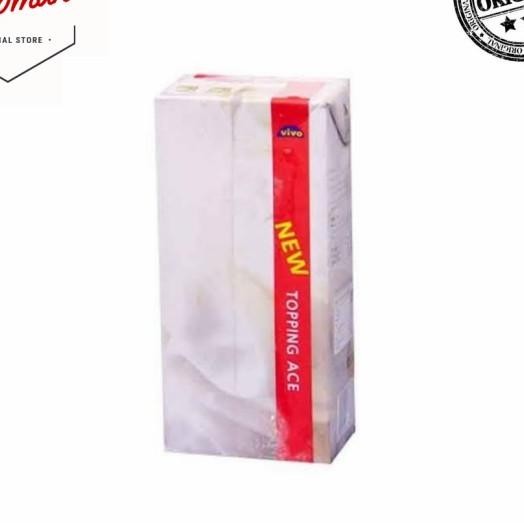 

Topping Ace Whipping Cream 1.1 Kg / 1100 Gr