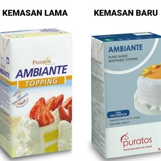 

Whipping Cream Ambiante 1 Liter (Khusus Gosend & Grab)