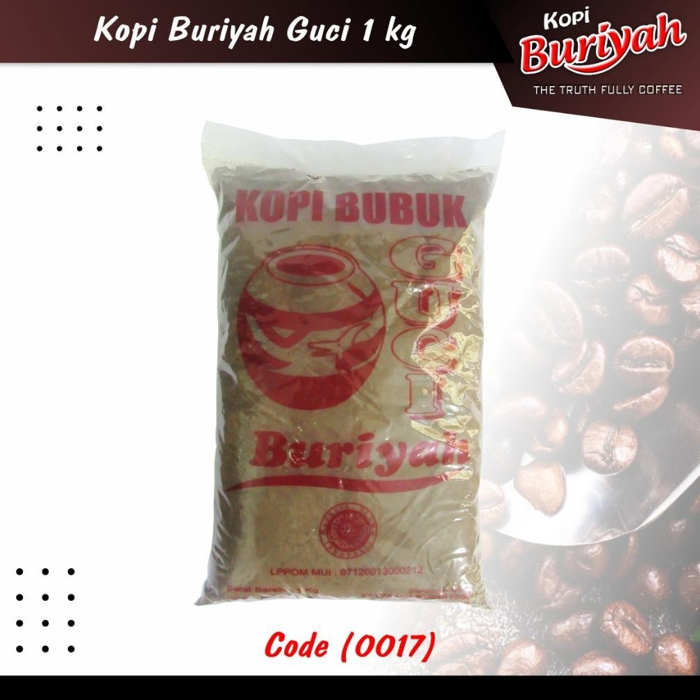 

gd-5 Kopi Bubuk Buriyah Cap GUCI 1kg Original