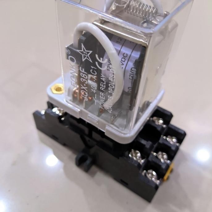 POWER RELAY JQX-38F JQX 38F 40A Perkakas Industri