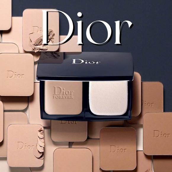 Dior Bedak 10g / Dior Forever Natural Velvet No-Transfer Compact Powder / Foundation