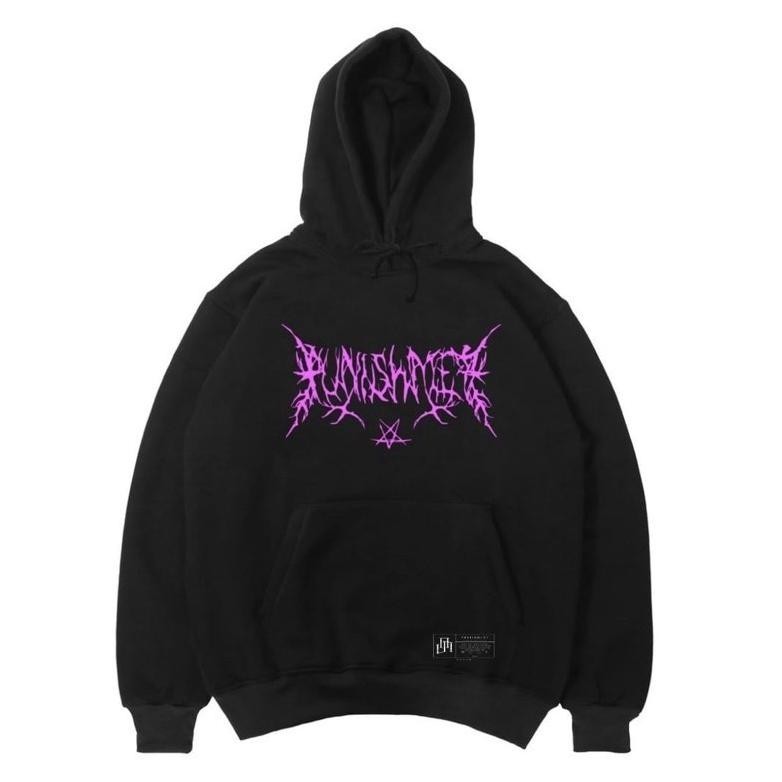 Promo Kaos Hoodie Punishment Metal Aestethic Unisex Punishment Co Sweatshirt Punisment Premium Baju 