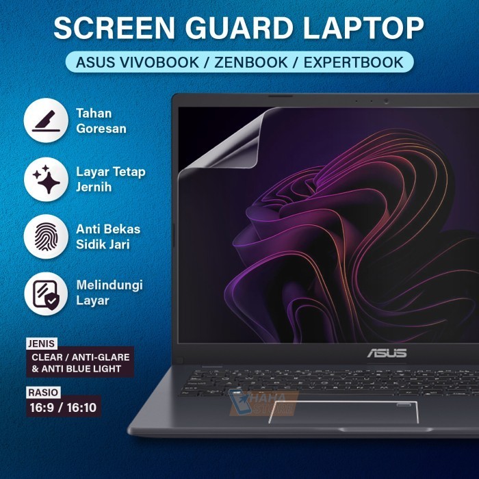 Anti Gores Laptop Asus VivoBook ZenBook 13 14 15.6 inch Screen Guard