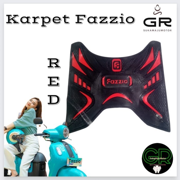 Karpet Fazio Pijakan Kaki Motor Fazio Khusus Motor Fazio