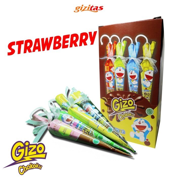 

Ready Gizo Chokoku Umbrella Chocolate Cokelat Payung Wafer