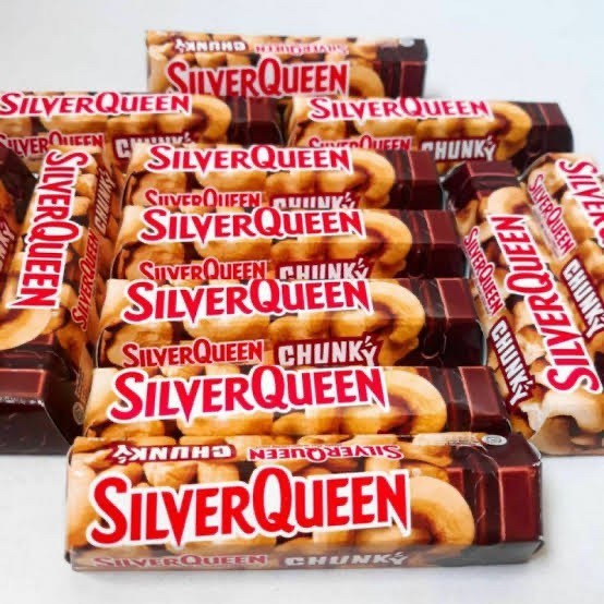 

Ready Cokelat Silver Queen Chunly Bar Mini Mede 1 Box