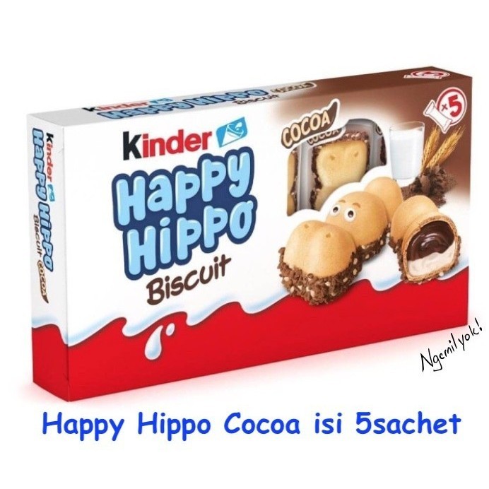 

Ready Kinder Hippo biscuits