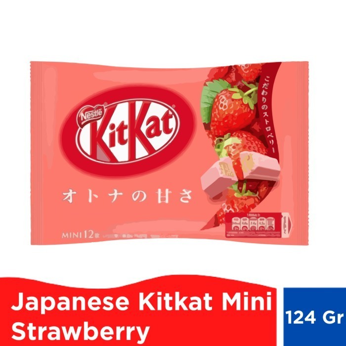 

Ready Japanese Kitkat Mini Strawberry