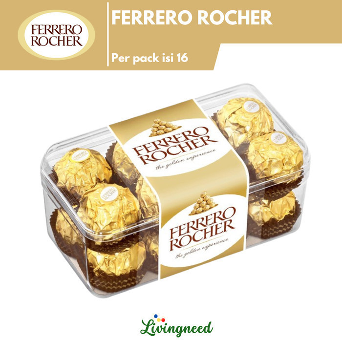 

Ready Coklat Ferrero Rocher Chocolate ISI 16