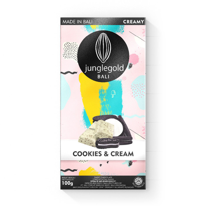 

Ready Milk Chocolate Junglegold - Cokelat Susu Vegan Bali 100gr Non Dairy