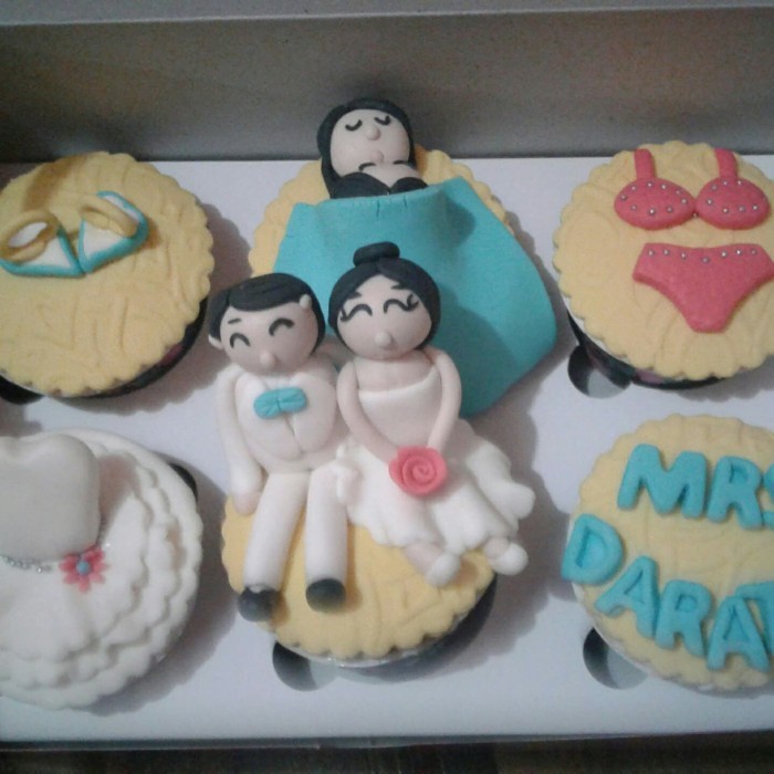 

Ready Cupcake tema Bridal Shower