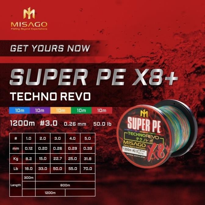 Super PE MISAGO X8+ Techno Revo