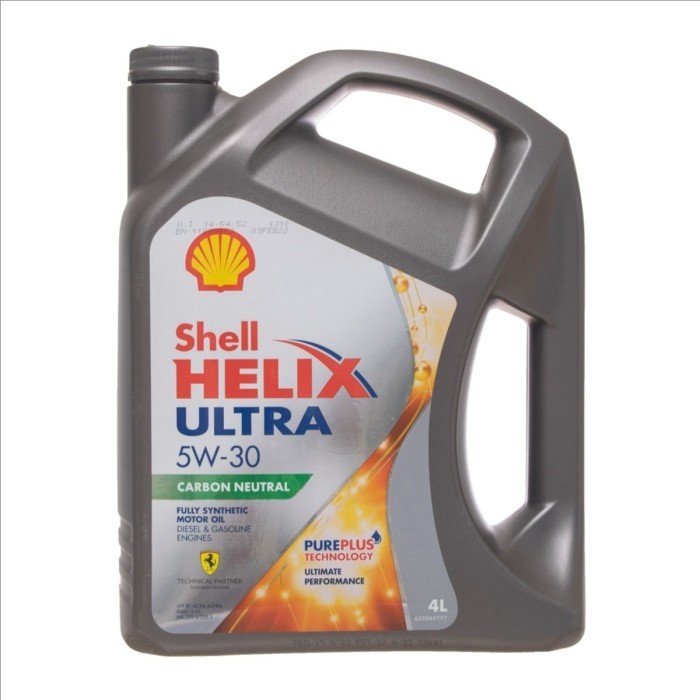 SHELL ULTRA 5W-30 DEXOS 1 FULLY SYNTHETIC KEMASAN 4 LITER