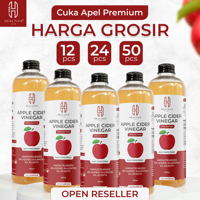 

Sale Healtiva Grosir Cuka Apel 500 Ml Cuka Apel Premium Apple Cider
