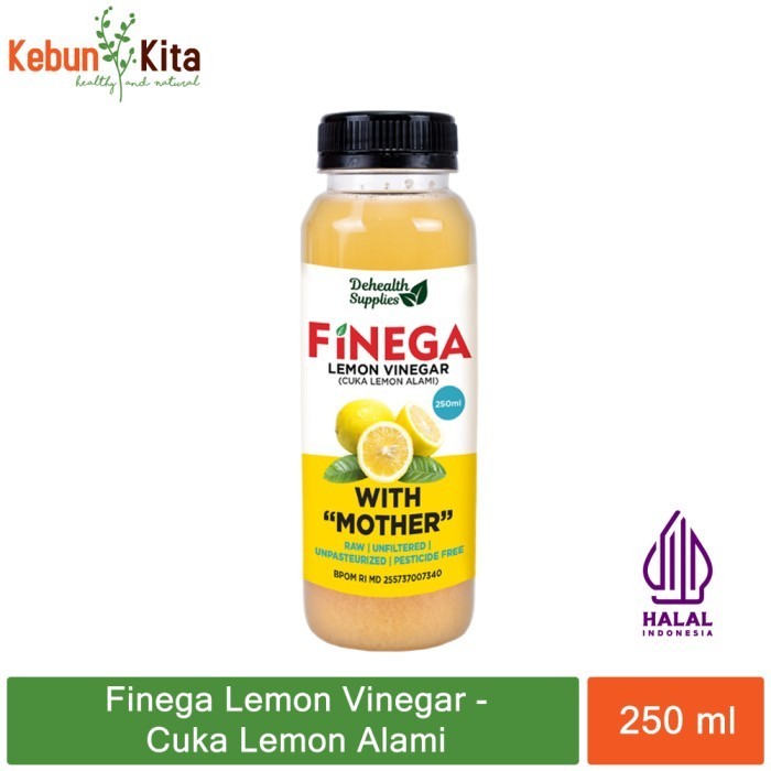 

Sale Vinega Lemon Vinegar With The Mother 250Ml (Cuka Lemon Alami)