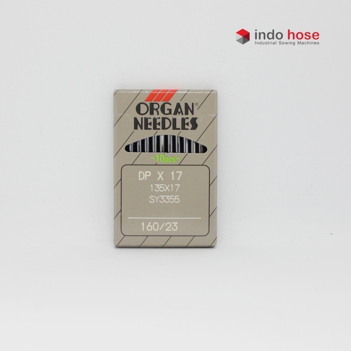 

Terlaris Indohose Organ Needles DPX17 Size 160/23 Jarum Mesin Jahit Industri SALE