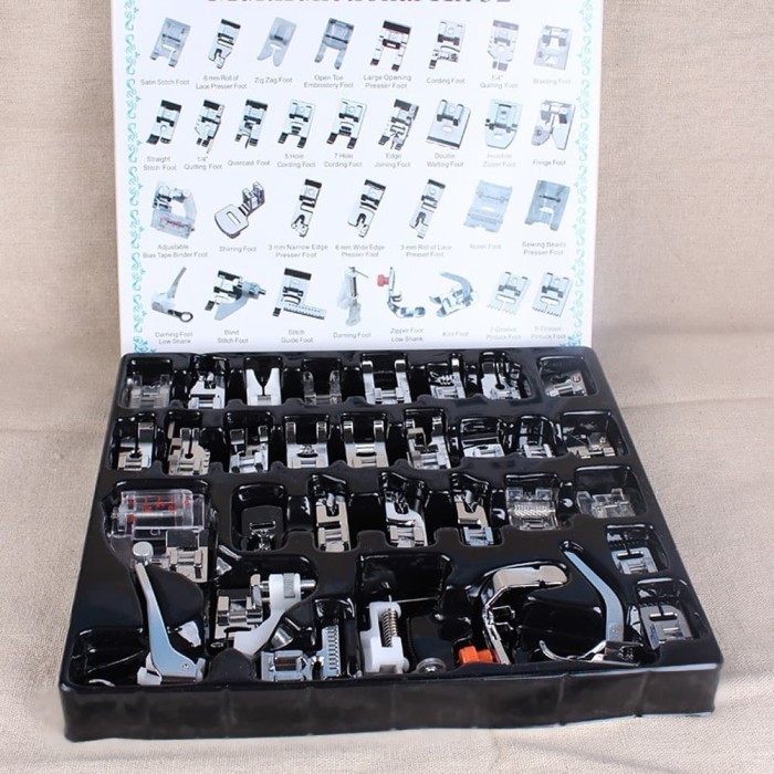 

Terlaris Paket Sepatu Mesin Jahit Full set isi 32 PCS SALE