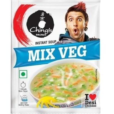 

CHING'S MIX VEG SOUP 55GR
