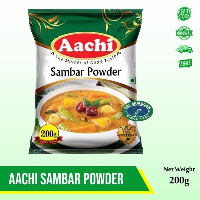 

AACHI SAMBAR POWDER 200 GM