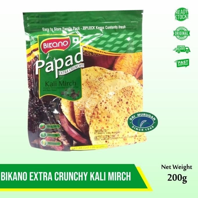 

BIKANO EXTRA CRUNCHY KALI MIRCH 200GM