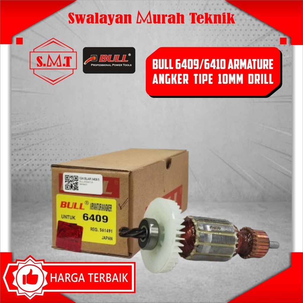 BULL 6409 armatur rotor angkur angker Mesin Bor Makita 6409