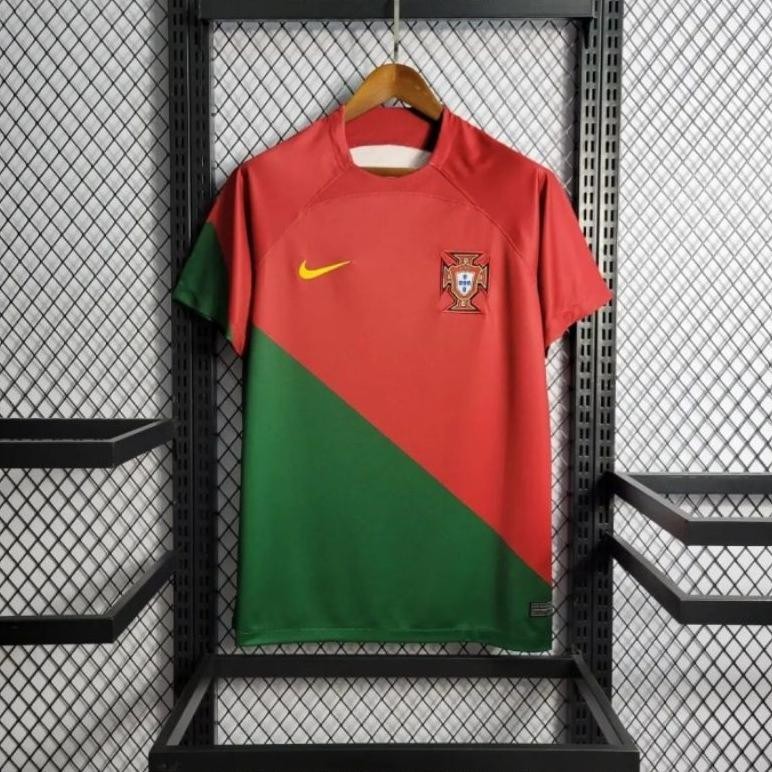 KLO BAJU BOLA PIALA DUNIA JERSEY PORTUGAL HOME 2022 BAJU BOLA JERSEY PORTUGAL HOME 2022 WORLD CUP 20