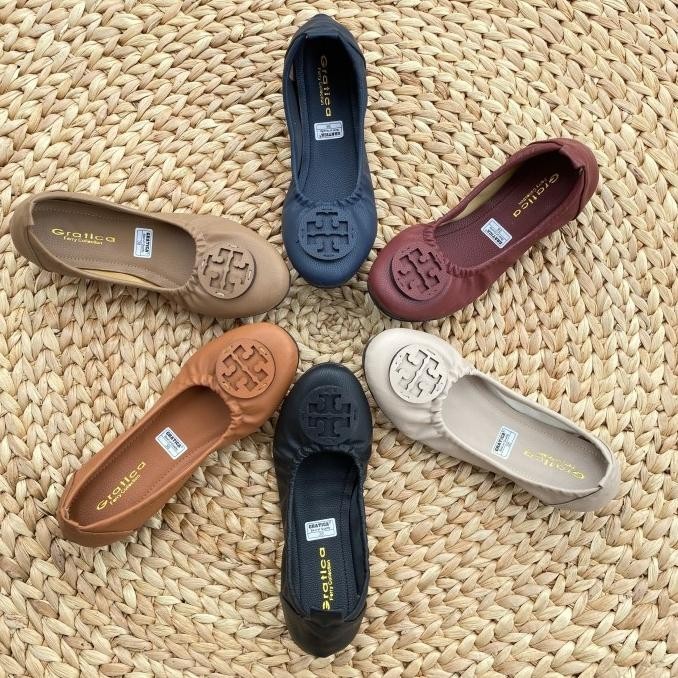 Gratica Sepatu Balet Wanita Flat Shoes Terbaru Ap 80